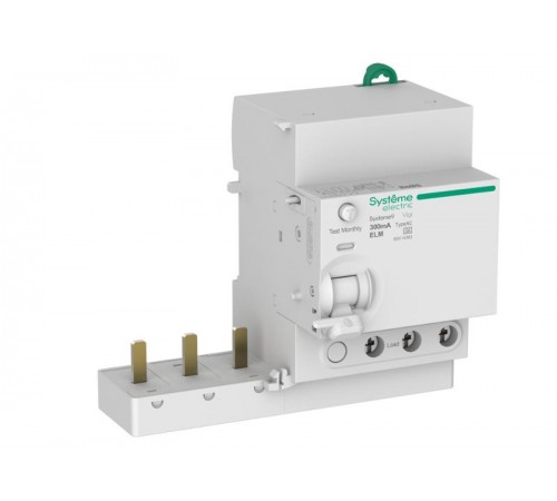 Systeme9 Блок диф. тока (БДТ) 63A 3P 300мА Тип-AC 400В  S9V14363  SE