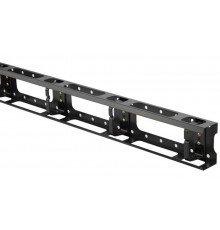 Организатор кабельный CMV-47U-MLмет.вертик.с крышкой 47U,д. шкафов TTC,TTC2,TSA,TSC шириной 800мм,черн.(RAL 9004) (1 шт.)  30836  Hyperline