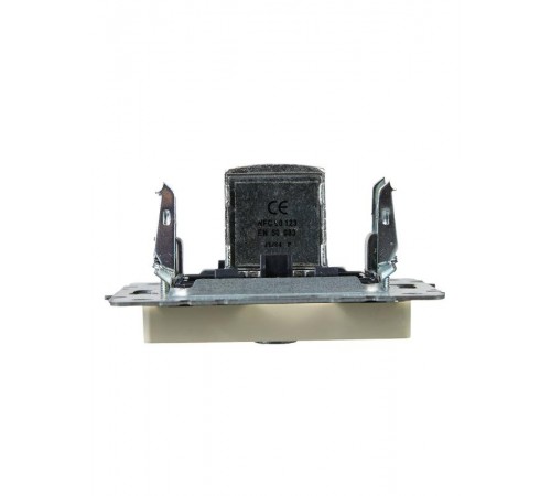 BRITE Розетка TV проходная РТВ10-0-БрКр бежевый  BR-A10-P-K10  IEK