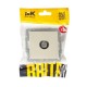 BRITE Розетка TV проходная РТВ10-0-БрКр бежевый  BR-A10-P-K10  IEK