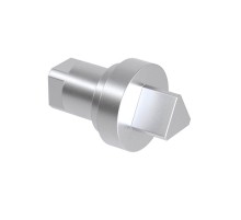 Личинка замка, для вкладыша, под ключ треугольного профиля 7мм  R5CE223  DKC