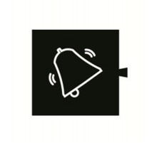 Simon 82 Пиктограмма "звонок" для Светящаяся клавиша под светофильтр и Светильника для обозачения номера или  82962-30  Simon