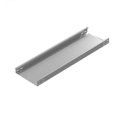 Промышленный лоток кабельный неперфорированный 200х60х3000, толщ. 2,0 мм, Сендзимир цинк, 012260  ПЛКН-200х60х3000-2,0-СЦ   Ostec
