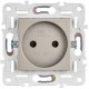 SKANDY Розетка без з/к/ш 10А SK-R02Sh шампань  SK-R10-10-K37  IEK