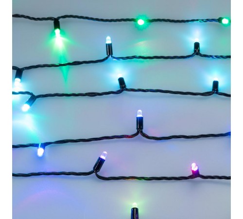 Светодиодная гирлянда ARD-STRING-CLASSIC-9000-BLACK-60LED-LIVE RGB-SPI (12V, 40W) (Ardecoled, IP65)  031520  Arlight