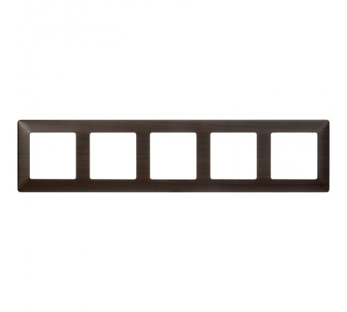 Valena LIFE Темное дерево Рамка 5-ая  754175  Legrand