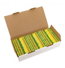 Клеммная колодка пружинная 2.5 Push-in 4 вывода земля PIT-2,5-4-pe  EKF