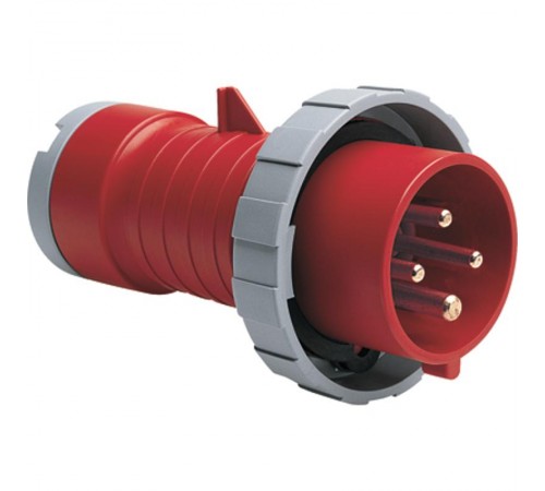 Вилка кабельная 332P9W, 32А, 3P+E, IP67, 9ч  2CMA166508R1000  ABB