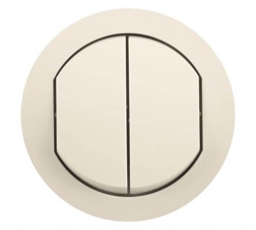 Celiane Сл. кость Клавиша 2хВыкл IP44  067822  Legrand