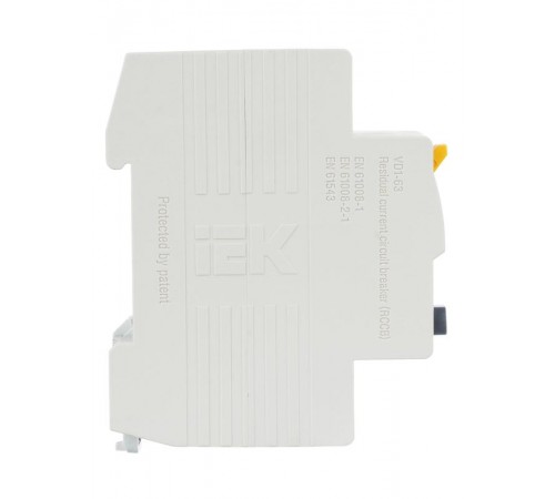 Выключатель дифференциальный (УЗО) ВД1-63 2п 63А 100мА тип AC  MDV10-2-063-100  IEK