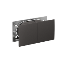 AtlasDesign Базальт Розетка 2-ая с заземлениемсо шторкамисо сдвиж. крышк, 16А, в сборе  ATN001428  SE