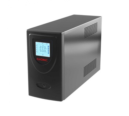 ИБП Info LCD, 2000 ВА, IEC (2), Schuko (2), USB + RJ45  INFOLCD2000SI  DKC