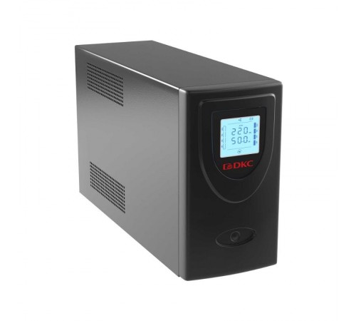 ИБП Info LCD, 2000 ВА, IEC (2), Schuko (2), USB + RJ45  INFOLCD2000SI  DKC