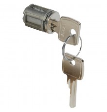 Замок тип 2433 A - для металлических или остекленных дверей XL3 - с 1 комплектом из 2 ключей  020294  Legrand