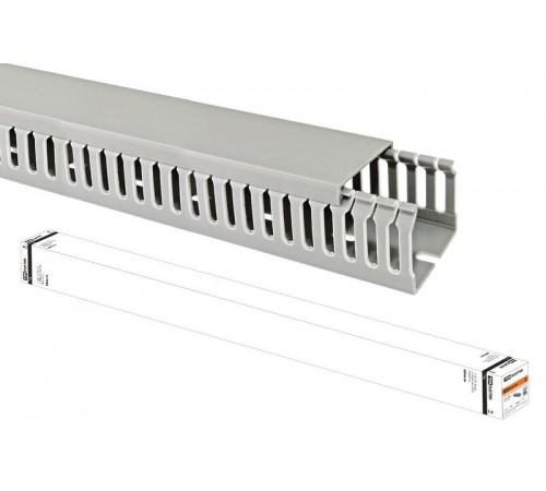 Кабель-канал перфорированный 80х80  (16 м)  SQ0410-0007  TDM