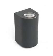 Светильник уличный светодиодный, 2*5W, 800Lm, 3000K, серый DH053  48481  FERON