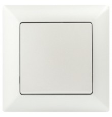 Переключатель  Solo 4-108-06 одноклавишный промежуточный, 10А-250В, IP20, СУ, перламутр   Б0053622  Intro