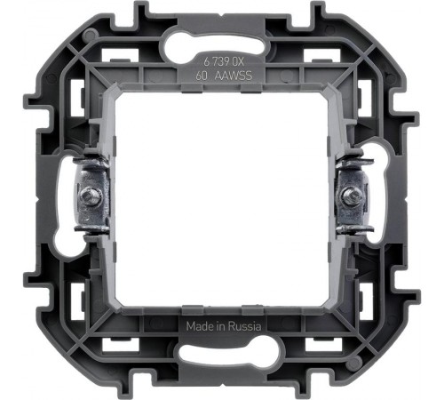 Inspiria Алюминий Адаптер для механизма Mosaic  673902  Legrand