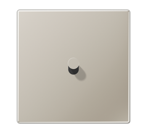 Центральная плата, 1 пост, 1 тумблер, конус; металл; нержавеющая сталь; LS1912  ES12-0K1  Jung