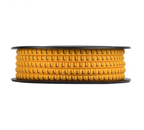 Маркер кабельный 1,5 мм2 "L" (1000 шт.) (ЕС-0) PROxima  plc-KM-1.5-L  EKF