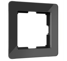 Рамка на 1 пост Acrylic черный Werkel W0012708  a059316  Werkel