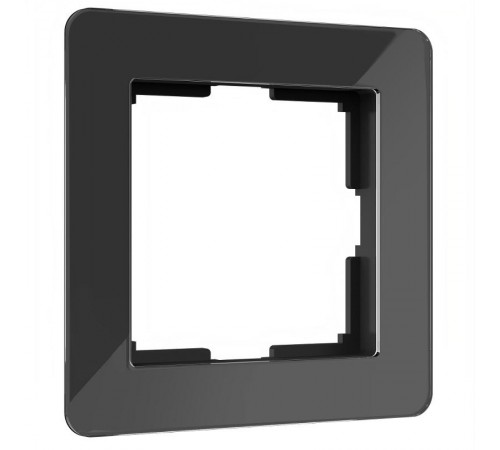 Рамка на 1 пост Acrylic черный Werkel W0012708  a059316  Werkel