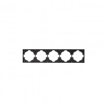 Рамка STRONG 5-постовая антрацит  KR-78-0755-5  Kranz