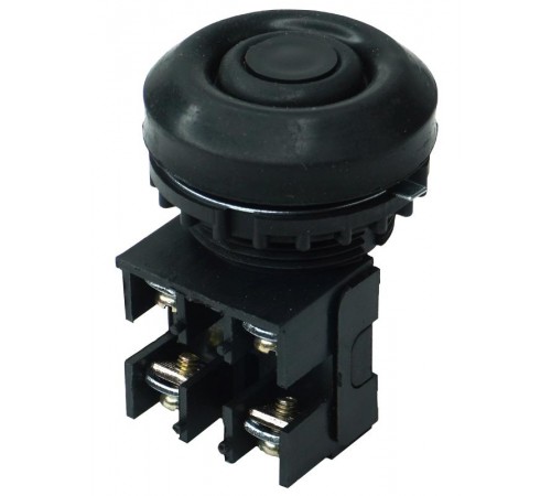 ВК30-10-11110-54 У2, черный, 1з+1р, цилиндр, IP54, 10А, 660В, выключатель кнопочный (ЭТ)  ET052701  Электротехник