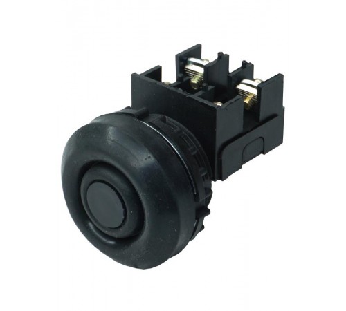 ВК30-10-11110-54 У2, черный, 1з+1р, цилиндр, IP54, 10А, 660В, выключатель кнопочный (ЭТ)  ET052701  Электротехник