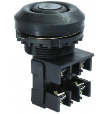 ВК30-10-11110-54 У2, черный, 1з+1р, цилиндр, IP54, 10А, 660В, выключатель кнопочный (ЭТ)  ET052701  Электротехник