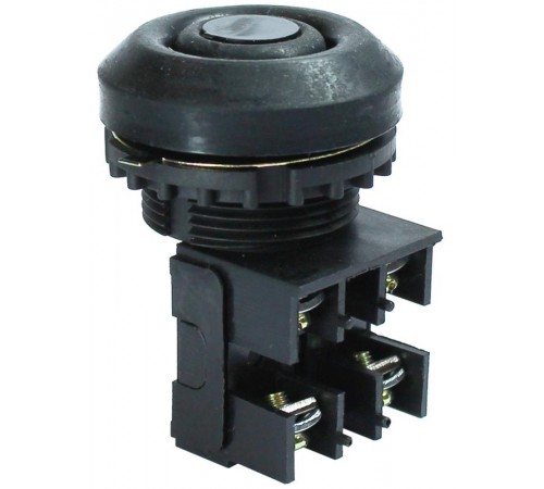 ВК30-10-11110-54 У2, черный, 1з+1р, цилиндр, IP54, 10А, 660В, выключатель кнопочный (ЭТ)  ET052701  Электротехник