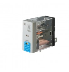 Реле 12A 1CO 110VDC тест кнопка LED  SXG12FD  SE