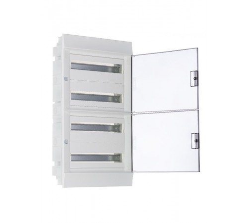 Бокс в нишу Mistral41 72М прозрачная дверь (c клемм)  1SLM004101A2210  ABB