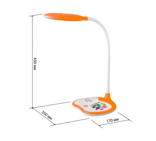 Светильник настольный светодиодный NLED-433-6W-R красный ФИКСИКИ наст.  Б0028463  ЭРА