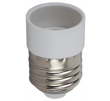 Переходник E27-E14, пластик, белый  Б0043745  ЭРА