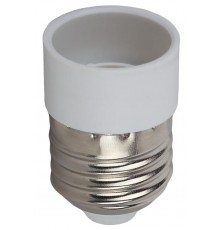 Переходник E27-E14, пластик, белый  Б0043745  ЭРА