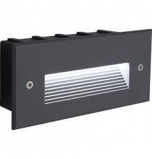 Светильник светодиодный встраиваемый тротуарный LN012 5W 4000K, IP65, серый  41174  Feron