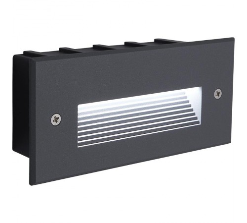 Светильник светодиодный встраиваемый тротуарный LN012 5W 4000K, IP65, серый  41174  Feron