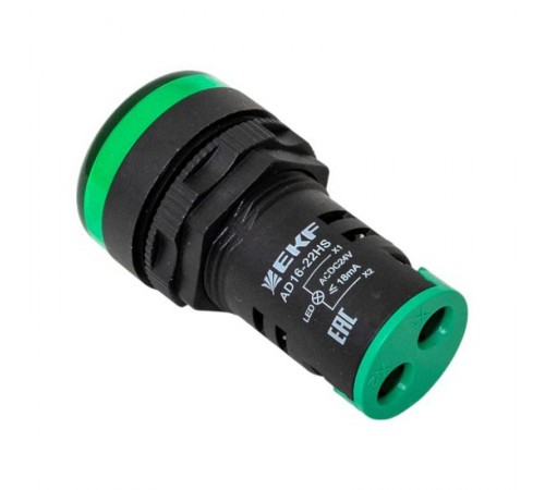 Светодиодная матрица AD16-22HS зеленая 24В DC EKF PROxima  ledm-ad16-g-24  EKF