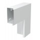 Плоский угол с крышкой кабельного канала LKM 60x100 мм (сталь,белый) (LKM F60100RW)  6249507  OBO Bettermann