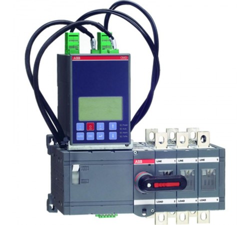 Реверсивный рубильник OTM1000E3C8D230C 3-полюсный с блоком АВР OMD800  1SCA112868R1001  ABB