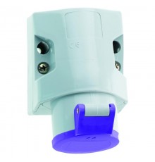 Розетка настенная 16А 2р 24v IP44 80x70мм I 410-Bals I Bals