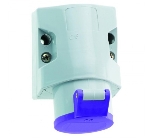 Розетка настенная 16А 2р 24v IP44 80x70мм I 410-Bals I Bals