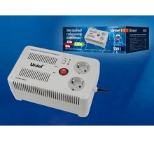 U-RST-500/1 Стабилизатор напряжения серии "Simple Standard". 500ВА. Настольный  UL-00003602  Uniel