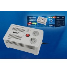 U-RST-500/1 Стабилизатор напряжения серии "Simple Standard". 500ВА. Настольный  UL-00003602  Uniel