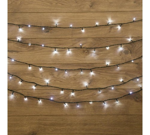 Гирлянда "Твинкл Лайт" 15 м, темно-зеленый ПВХ, 120 LED, цвет белый  303-055  NEON-NIGHT