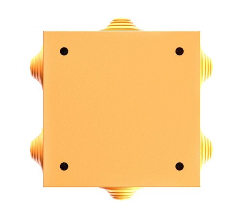 Коробка распределительная стальная FS огн.,IP55,150х150х80мм,6р,450V,32A,10мм.кв, нерж.контакт с кабельными вводами и клеммниками  FSK31610  DKC