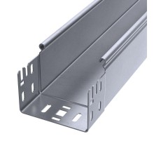 Лоток неперфорированный Профи INOX (AISI 316) 100х80x3000 (1,5 мм) (6 м/уп)  PR16.13618  Промрукав