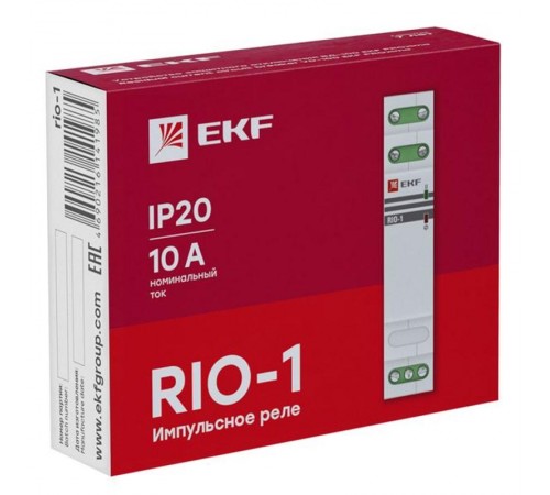 Импульсное реле RIO-1 EKF PROxima  rio-1  EKF