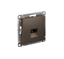 AtlasDesign Мокко Розетка телефонная RJ11, механизм  ATN000681  SE